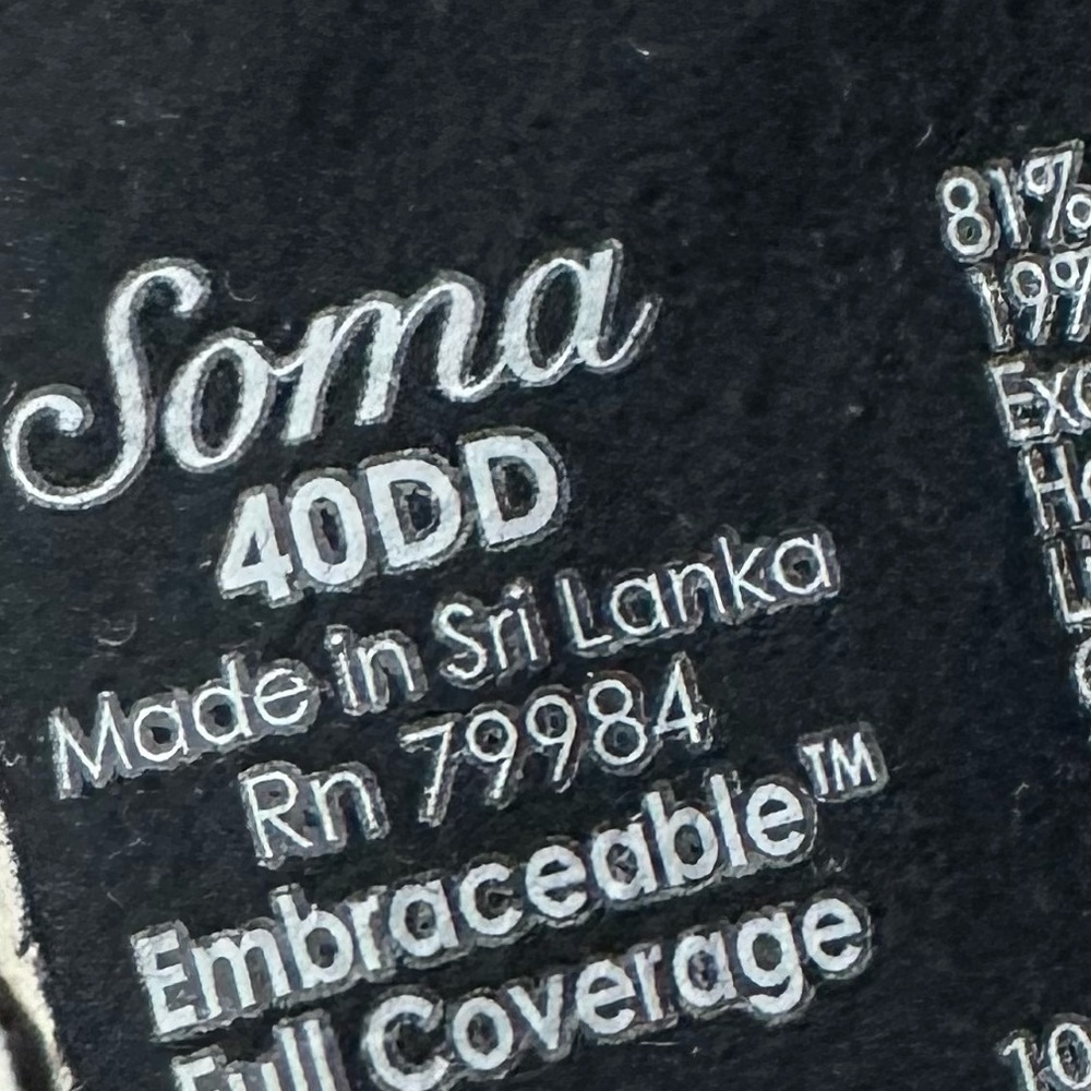 Soma Floral Bra - Picture 3 of 5